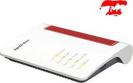 No Name Box 7630 wireless router 2.5 Gigabit Ethernet Dual-band (2.4 GHz / 5 GHz) White, Red