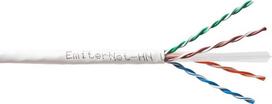 No Name Emitter Net UTP (U/UTP) Cat.6 450MHz Cable, 4x2x23AWG Wire, LS0H