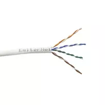 Emitter Net UTP (U/UTP) Cat.5e 350MHz kabelis, 4x2x24AWG laidas