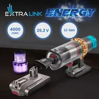 Extralink EX.94552 siurblio priedas / reikmuo Baterija Rankiniam dulkių siurbliui