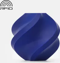 „BambuLab“ filamentas „Bambu Lab PETG-HF“ 1,75 mm, 1 kg – komplekte su daugkartinio naudojimo ritė – mėlyna}