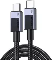 „Ugreen“ USB-C – USB-C kabelis, 1 m, pilkos spalvos