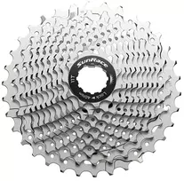 Galinis žvaigždžių blokas SunRace CSRX11 Gravel HG-M/L 11-speed 11-34T metallic