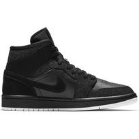 Air Jordan Wmns 1 Mid Glitter Black - Dydis 36 (BQ6472-001 Laisvalaikio batai)