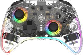 Deltaco Deltaco Controller 2 C Taste RGB Wireless transparent | GAM-198-T | 7333048072511
