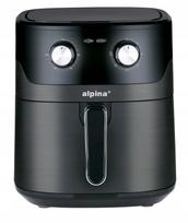 Frytkownica beztłuszczowa Alpina Air Fryer ALPINA 6l 1600w Black | ALP-BL-27216 | 8711252272160