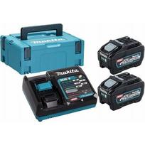 Makita MAKITA ZESTAW ZASILAJĄCY 40V XGT (BL4050Fx2+DC40RB) (UN3480) | 191V35-5 | 088381584500