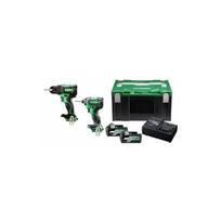 KC18DEWAZ HIKOKI.KIT 18V KC18DE WBZ (DS18DE + WH18DE) 2x5.0Ah MV HSC