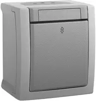 Pacific Grey Two Way Switch  (Screw Connection)