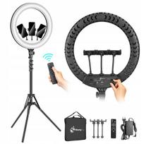 Žiedinė lempa Lumo LED Ring filmams, nuotraukoms ir makiažui