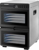 Vaisių ir daržovių džiovintuvas 1000-1200W HFD-KDDB1200BKSS HEINNER