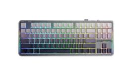 AULA Gasket F87 Gradient Grey SpaceCrystal RGB klaviatūra