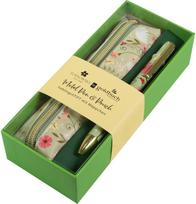 Rinkinys GOLDBUCH Secret Garden Sage Green: penalas ir metalinis rašiklis