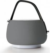 Casa Bugatti Elektrinis virdulys Jacqueline su temperatūros reguliavimu, 1,2 l, pilkos odos