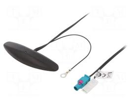 Antenna | automotive,inner | AM,FM | universal,with amplifier