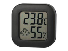 "Smart" įrenginiai // Meteo stotys // 50-334# Termometr pokojowy czarny