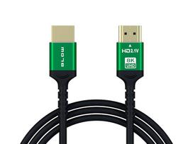 TV, SAT, HDMI, DVI kabeliai ir priedai // HDMI, DVI, AUDIO jungiamieji laidai ir priedai // 96-648# Przyłącze hdmi-hdmi 8k green proste 3m