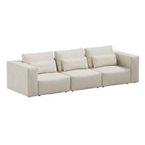 Sofa Riposo ottimo, 290x105x85 cm, smėlio spalvos