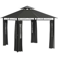 Sodo paviljonas, metalinis, 2,95x2,95 m, su šonine siena, 1 vnt