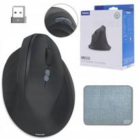 Hama Ewm-500r belaidė ergonominė pelė su Usb ir pelės kilimėliu