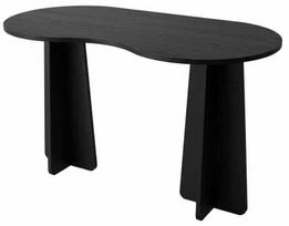 Rašomasis stalas Kalune Design Infini, 60 cm x 120 cm, 75 cm, juoda sp.