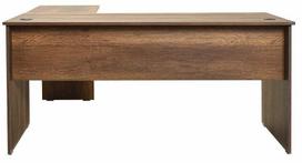 Kampinis rašomasis stalas Kalune Design Rms-320-Oo-1, 144 cm x 160 cm, 75 cm, ruda sp.