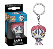 Funko Pocket Pop! Akaza Demon Slayer raktų pakabukas