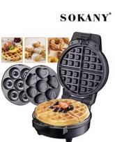 3 in 1 vaflių, mini spurgų ir pyragėlių keptuvė Sokany SK-08006