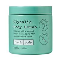 FRANK BODY GLYCOLIC kūno šveitiklis, 250 g