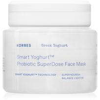 Korres Smart Yoghurt™ Probiotic SuperDose Face Mask gaivinamoji ir drėkinamoji kaukė su probiotikais 100 ml