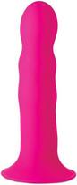 Dildo Squeeze-It spaudžiamas banguotas rožinis 18,3 cm