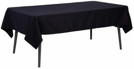 Staltiesė stačiakampė Home4you Party, juoda sp., 150 x 250 cm