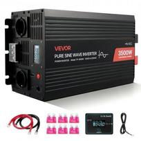 Grynosios sinusoidės inverteris VEVOR TP-3500W, 12V DC į 230V AC, 3500W