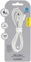 Oem Blavec Cable Candy pynė – USB į Type C – PD 60W 3A 2 metrai CarPlay/Android Auto (CCA-UC3W20) balta