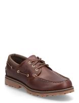 Timberland - Timberland Authentic Boat Shoe Rust Full Grain - Derbio batai - Ruda