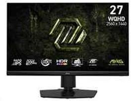 Monitorius MSI MAG 272QPF E20 kompiuterio monitorius 68,6 cm (27") 2560 x 1440 px Wide Quad HD LED Juoda