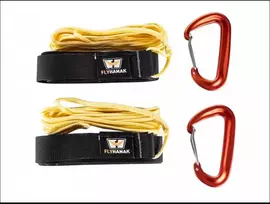 Flyhamak Whoopie Sling hamako pakabinimo sistema, juoda