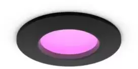 Philips Hue WACA Slim downlight S (90mm) Juodas