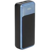 Rivacase VA1080 power bank Lithium Polymer (LiPo) 30000 mAh Black, Blue RCVA1080