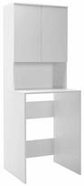 Spintelė virš skalbimo mašinos Kalune Design Adr-482-Bb-1, balta sp., 60 cm x 65 cm x 182 cm