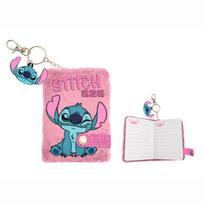 STITCH mini pliušinė užrašų knygutė, ST00147