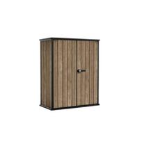Lauko spintelė, 140 x 73,6 x 170,4 cm, ruda