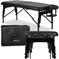 Sulankstomas masažo stalas Aveno Life Estetic Black Comfy Base juodas