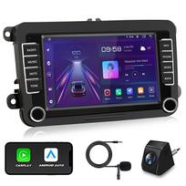 android 7 colių automobilių navigacijos sistemos radijas junsun vw golf 5 6 tiguan skoda passat polo gps navi wifi bt fm rds swc + kamera & mikrofonas