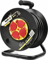 Elektrinis būgninis prailgintuvas 25m, 4x230v, 3x2,5mm²