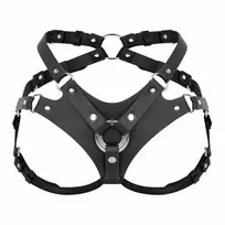 No-Parts No-Parts Blake Strap-on Harness Black - Adjustable Unisex System