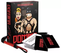 GRAMMI DOMINA Card Game for Couples - 50 Task Cards & Dynamic Role Play Set