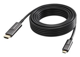 Vision TC 15MUSBCHDMI+/BL video cable adapter 15 m USB Type-C to HDMI Type A (Standard) Black