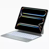Typecase Edge Pro Case with keyboard for iPad Pro 13" M4 2024 / M5 2025 silver