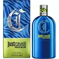 Roberto Cavalli  Just Cavalli Wild Blue (EDT) Eau de Toilette for Men 90 ml